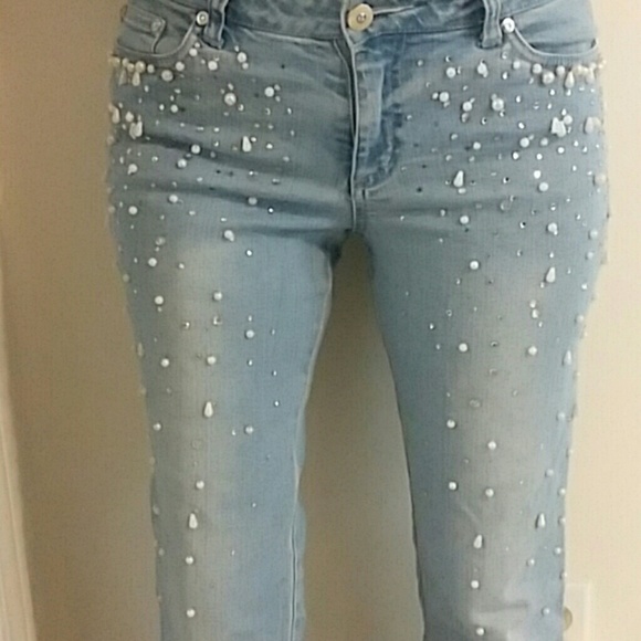 Cache Denim - " Cache " ♡Pearls&Rhinestones♡ Jeans ▪sz4